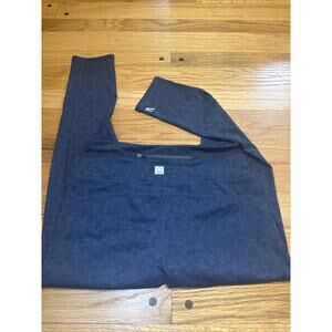 Vuori Pace High Rise Womens Size Small Leggings In Ocean Texture